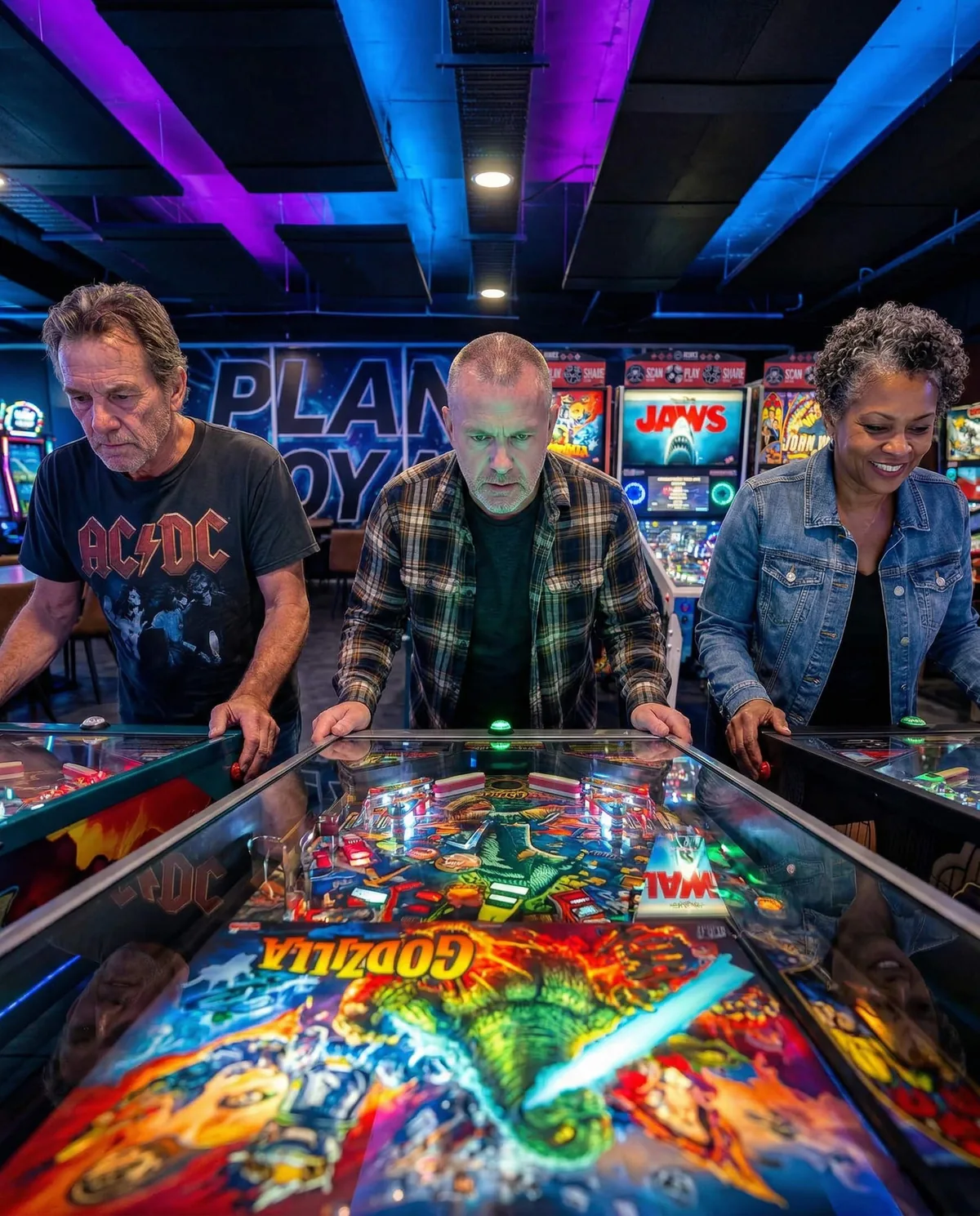 Godzilla pinball cabinet