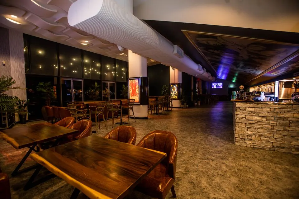 Major Tom's lounge bar at Planet Royale